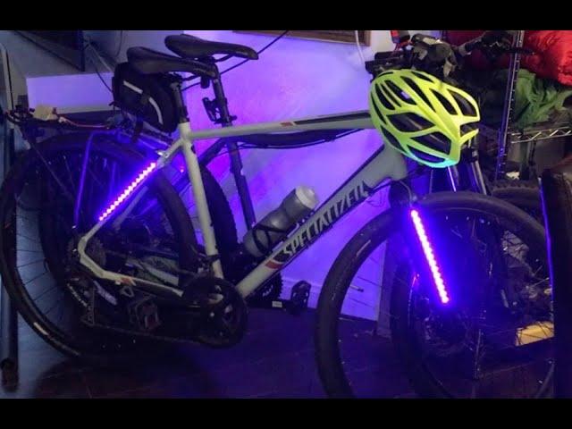 DIY Bike Frame Lights