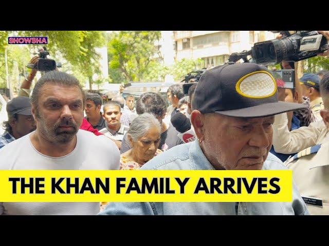 Sohail Khan Arrives With Salim Khan & Salma Khan At Malaika's Mother's House To Console Her I WATCH