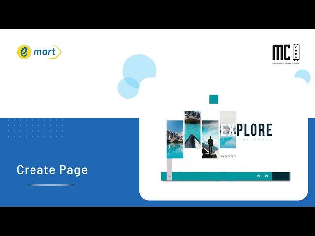 Create Page | emart - Laravel Multi-Vendor Ecommerce Advanced CMS