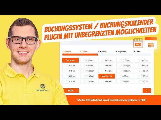  Das wohl beste WordPress Buchungssystem / Buchungskalender Plugin mit unbegrenzten Möglichkeiten