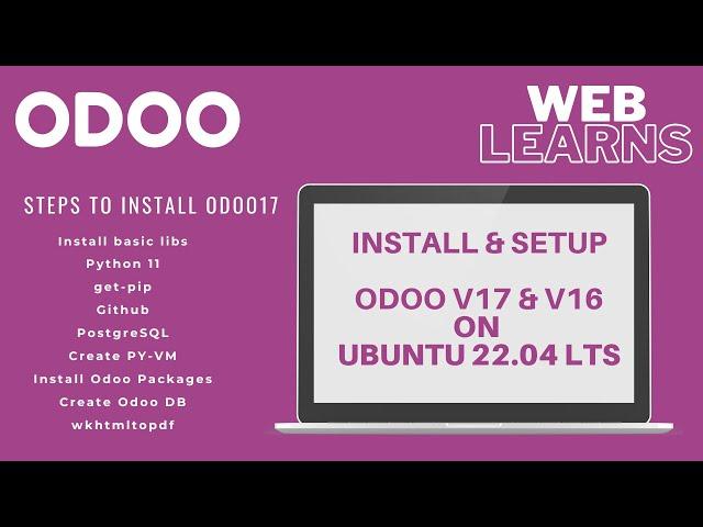 Odoo 17 Installation on Ubuntu 22.04 LTS Tutorial