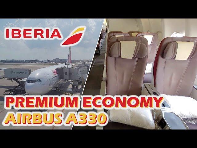 Review: Iberia PREMIUM ECONOMY on the Airbus A330