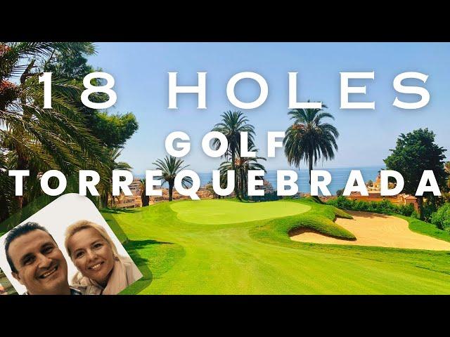 From Tee to Green || 18 holes at Golf Torrequebrada || Parapargolf App