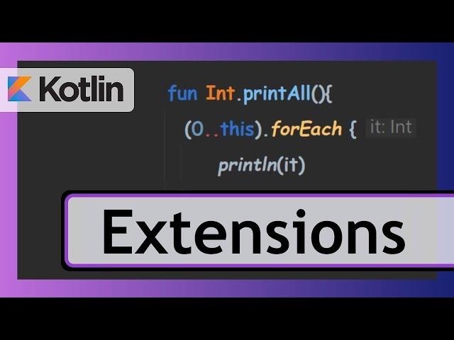 Kotlin Extensions - Simply Explained | Android Development