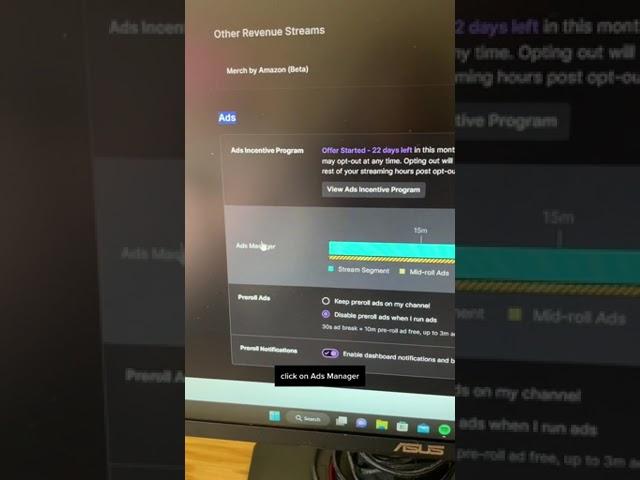 How to stop ads on twitch... #gamergirls #streamertips
