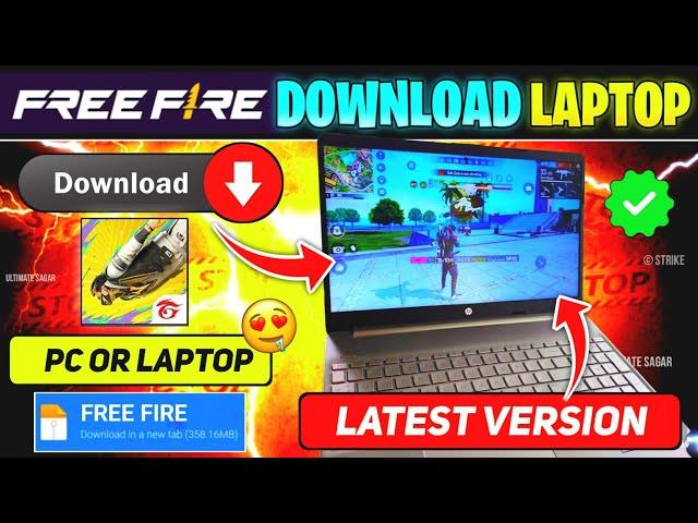 How To Download Free Fire In Laptop || Free Fire Download Pc || Laptop Me FF Kaise Download Kare