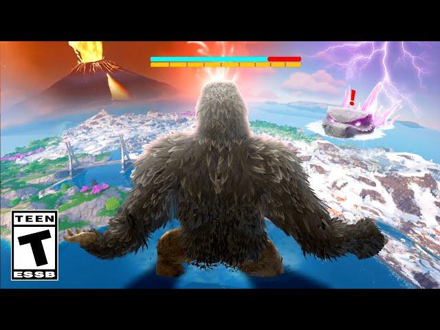 Fortnite's GODZILLA VS KONG Update Is INSANE! (New Update)