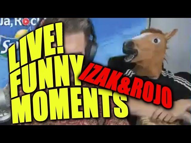 Funny Moments IZAK & ROJO | STREAM #3