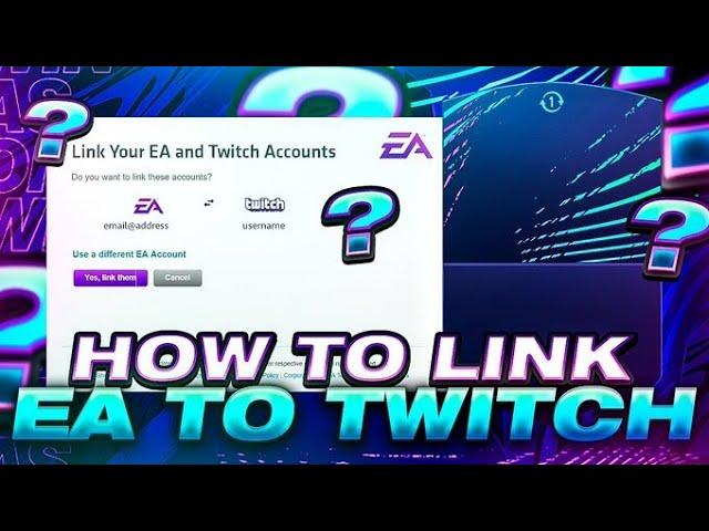 FIFA 21 - HOW TO LINK EA ACCOUNT TO TWITCH! *GET FREE 100K PACKS!*