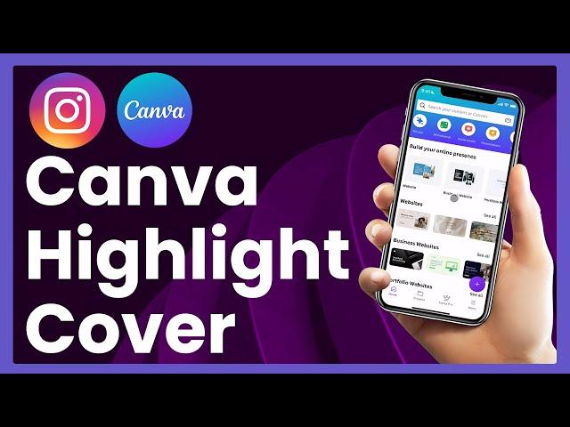 How To Create Instagram Highlight Cover On Canva (easy tutorial)