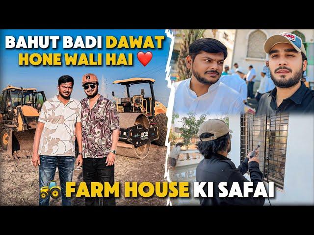 Bahut Badi DAWAT hone Vali Hai | Amer Bhai Ke Farm House Pe Dawat | Yazdan Vlogs