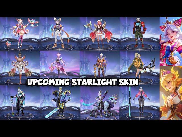 UPCOMING MLBB STARLIGHT SKIN || CICI STARLIGHT SKIN | JULIAN STARLIGHT SKIN MOBILE LEGENDS STARLIGHT