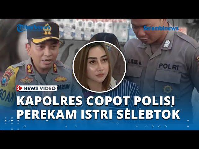 Kapolres Probolinggo Copot Polisi Perekam Istri Seleb Tiktok yang Bentak Siswi Magang