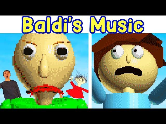 Friday Night Funkin': VS Baldi's Basic in Music & Rappin' Full Demo + Cutscenes | FNF Mod x Baldi