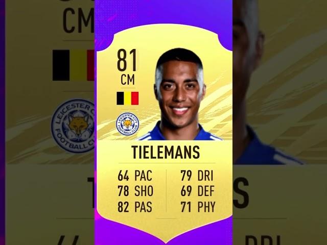 Evolution of Tielemans on FIFA (fifa15-eafc24) #youtube #easportfc24 #tielemans