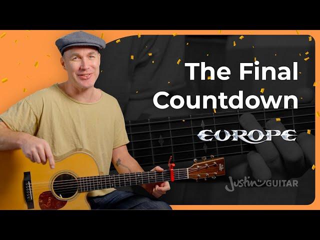 The Final Countdown | Guitar Lesson