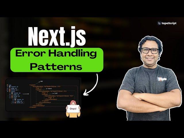 Next.js Error Handling Patterns || Common Mistakes To Avoid