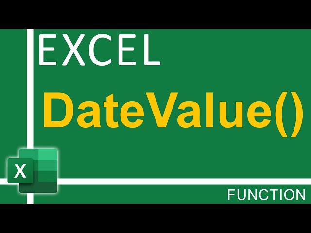 How To Use Excel DateValue Function | Excel Tutorial for Everyone