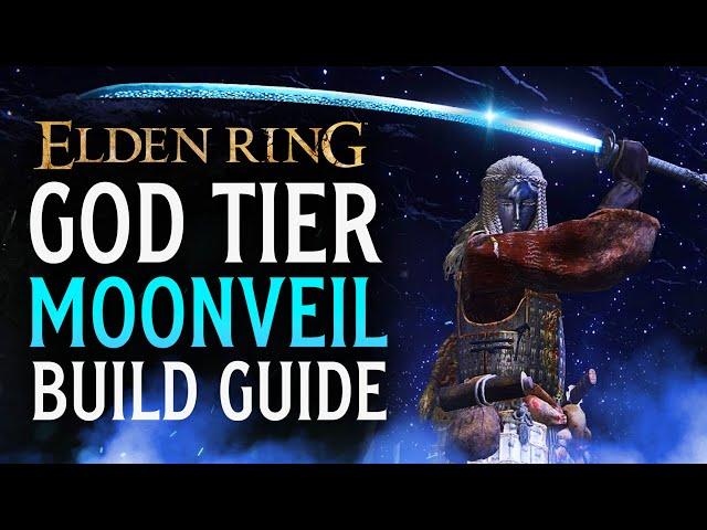 Elden Ring GOD TIER Moonveil Katana Build! S Tier Intelligence/Dexterity Build!