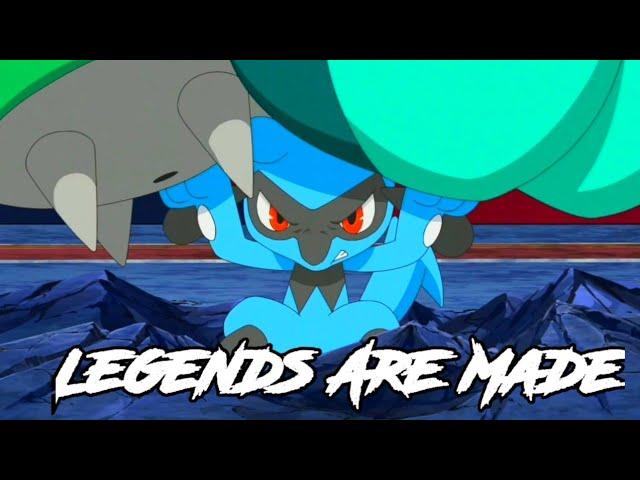 Ash & Riolu Pokemon【AMV】-Legends Are Made