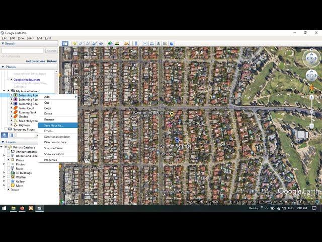 Learn Google Earth Pro: Save/Export Google Earth File to KML/KMZ