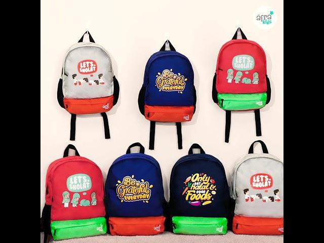 Bagpack Afrakids @SinatraKidsStore