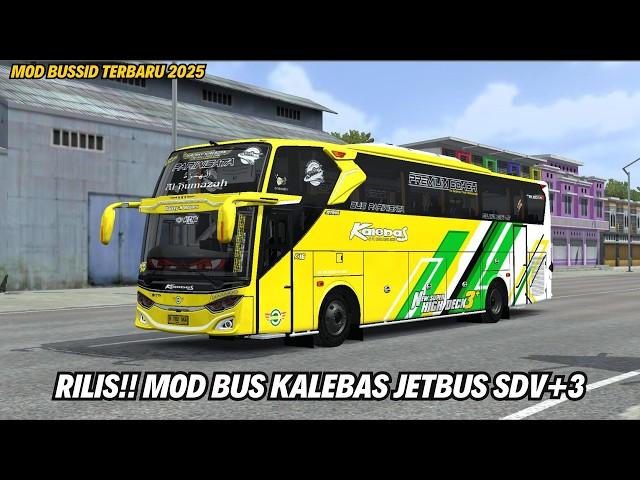 RILIS!! MOD BUS KALEBAS JETBUS SDV+3 BY ASXFM || MOD BUSSID TERBARU 2025