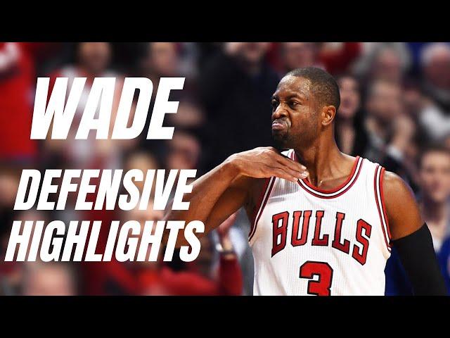 Dwyane Wade Defensive Highlights!