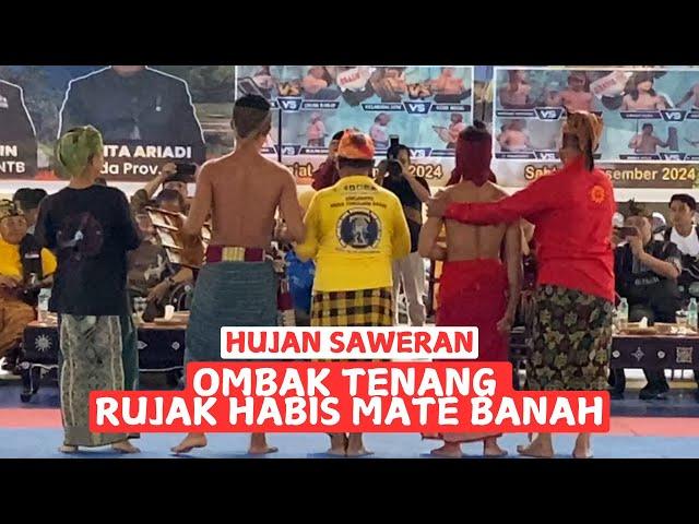 Terbaru OMBAK TENANG RUJAK HABIS MATE BANAH Peresean 2024 Gelanggang Pemuda Mataram