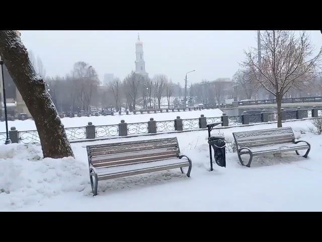 Харьков,2 февраля, город в снегу...