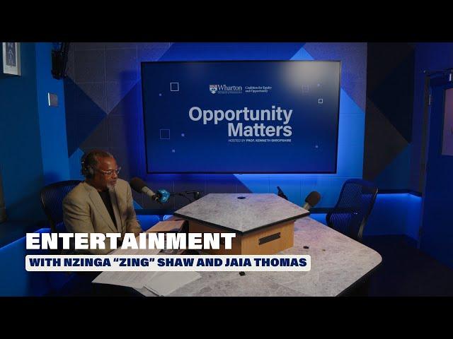 Can Diversity Initiatives Break Barriers in Entertainment? Kenneth Shropshire — Opportunity Matters