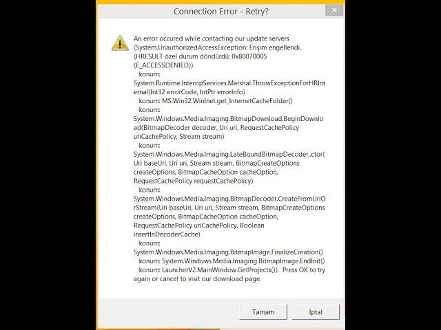 ETS 2 Connection Error Rety Hatası ÇÖZÜMÜ %100