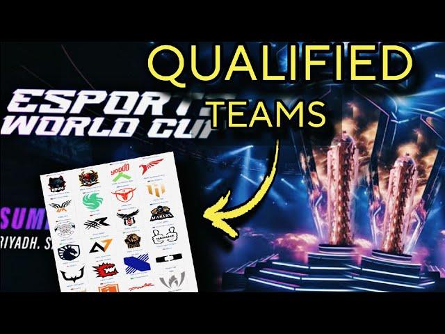 PMWC All Qualified Teams | Pubg Mobile World Cup Schedule Explained