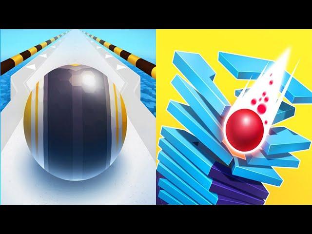 Action Balls VS Stack Ball - All Levels SpeedRun Gameplay Android iOS Ep 1