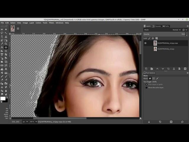 Gimp Tutorial Change Backbround In Tamil