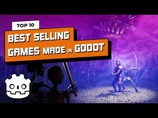 Top 10 BEST SELLING Games Made in Godot