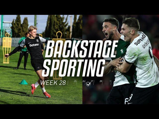 BACKSTAGE SPORTING WEEK 28 | Gil Vicente FC x Sporting CP