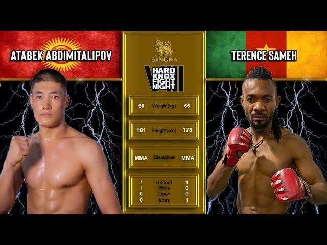 HKFN VIII Terrence Sameh hard as stone african VS Atabek Abdimitalipov one to watch coming up