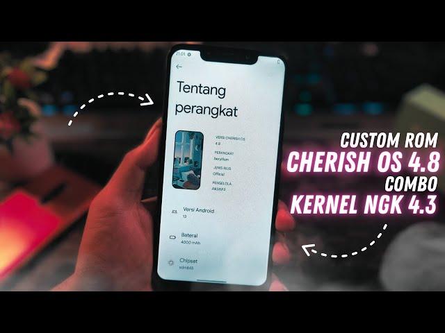 Review! Custom Rom Cherish Os 4.8 Combo Kernel NGK 4.3.1 Poco F1 - Performa Mantap!