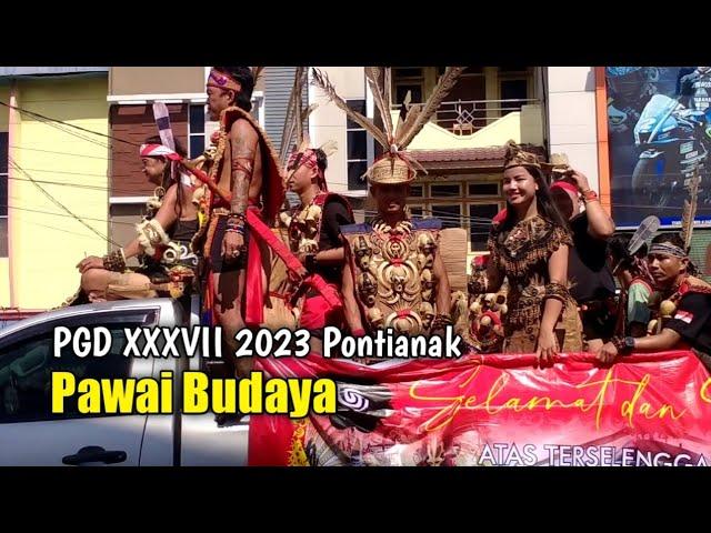 Pawai Budaya Gawai Dayak XXXVII 2023 Pontianak