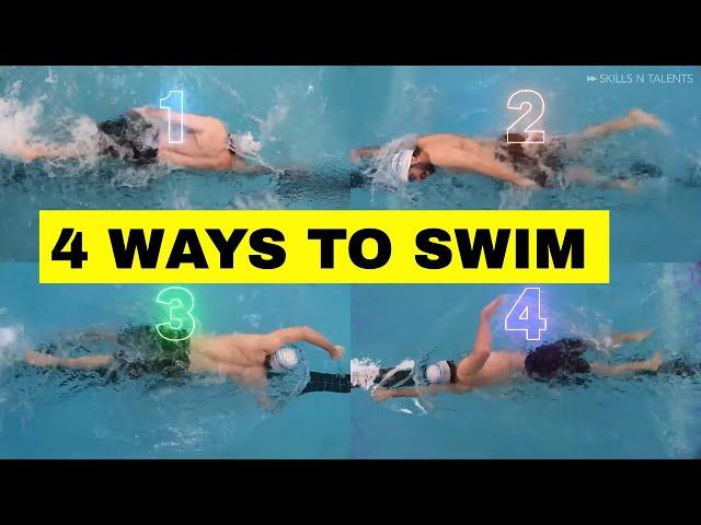 Most coaches don't teach these 4 ways to swim