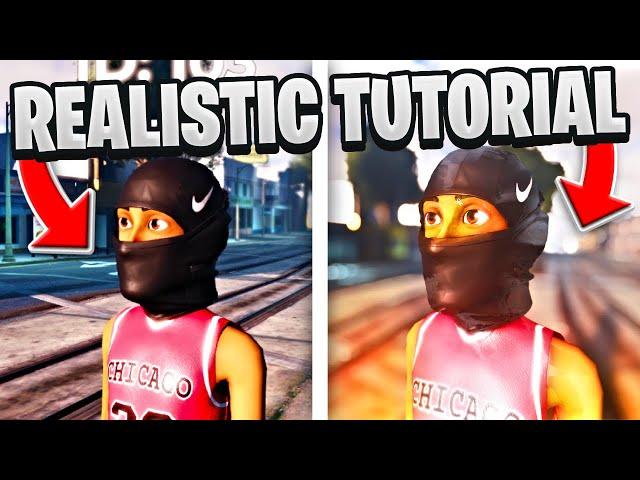 HOW TO MAKE ANY ROBLOX GAME LOOK LIKE GTA (REALISTIC GRAPHICS TUTORIAL)