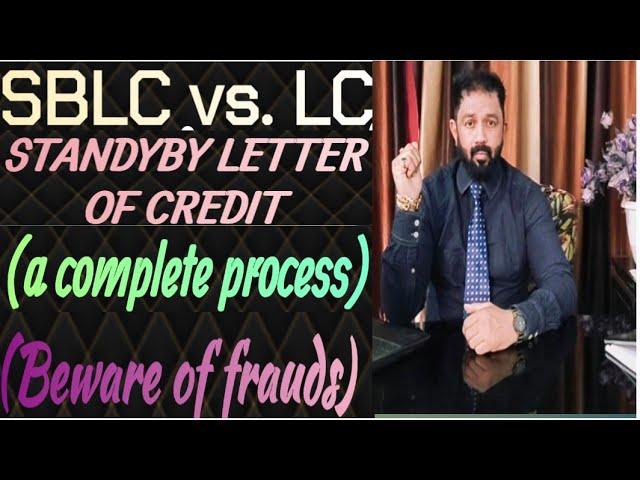 How SBLC Monetized in import export sblc process sblc vs lc