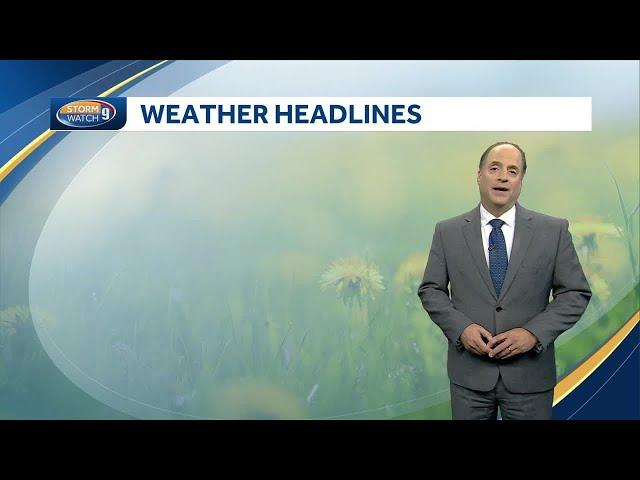 Video: Bright, warm weather ahead