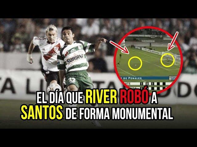 El día que River robó a Santos de forma Monumental