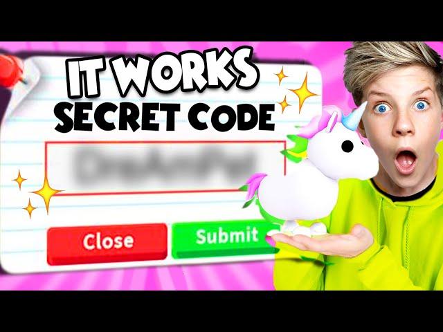 IT WORKS!! Adopt Me Code To Get LEGENDARY PETS in Adopt Me!! Game Breaking Hacks! Prezley