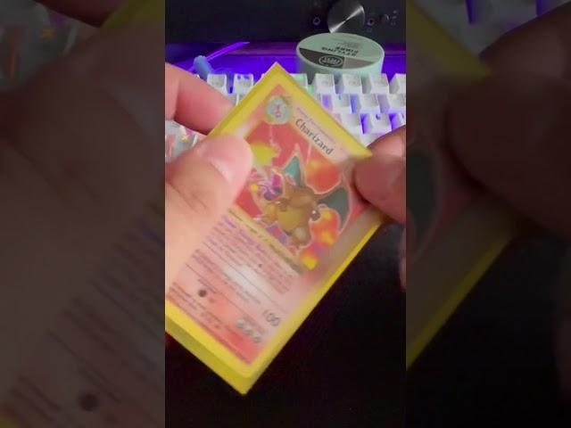 Grail Upgrade1st Edition Charizard restored to glory Massive result # #1stedition #pokemon