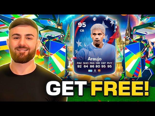 How to get 95 RONALD ARAUJO Path To Glory FREE *How to Craft ANY SBC* (ARAUJO PTG COMPLETELY FREE)