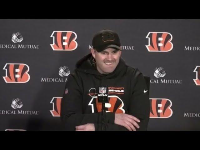 Zac Taylor press conference after winning the playoffs | Bengals win the wild card round!!!