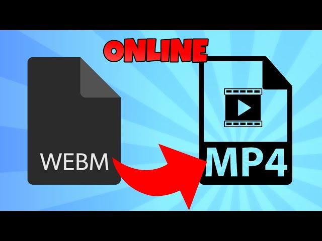 how to convert webm to mp4 online